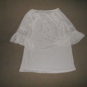 Win Win Blouse Ruffle Sleeve Tunic